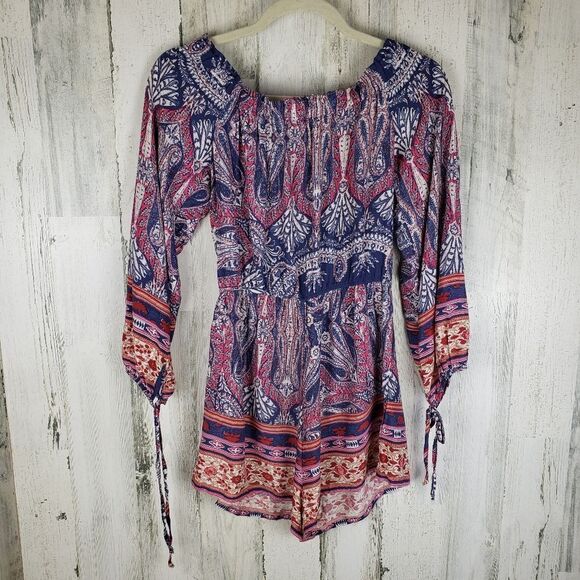 Living Doll Paisley Romper Sz S - Picture 5 of 8